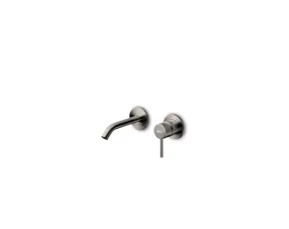 JEE-O Slimline Unterputz Waschtischarmatur mit Einbaukörper, dark steel, 800-1509 800-1509