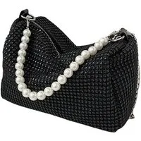 Zaewry Clutch Elegante Abendtasche für Damen: Glitzer Clutch für Hochzeit, Party & Date