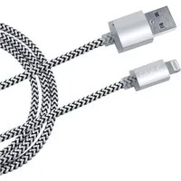 EAXUS USB 3-poliges Ladekabel mit Anti-Bruch - Gold/Silber 1m/3m USB-Kabel, 8-Pin, Standard-USB, (300 cm), für iPhone, iPad, iPad Air, iPad Mini, iPod