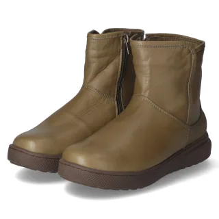 Andrea Conti Stiefeletten  Grün - Gr. 36 -  Textil