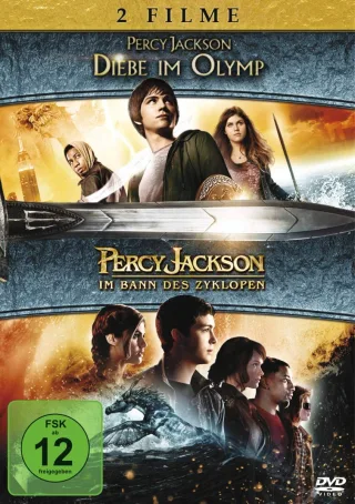 Percy Jackson - Diebe im Olymp/Percy Jackson - Im Bann des Zyklopen [2 DVDs]