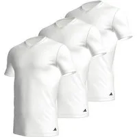 adidas Performance Poloshirt T-Shirt Basic V-Neck 3P (Packung, 3-tlg., 3er-Pack)