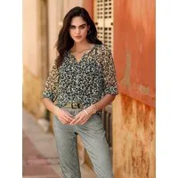 heine Klassische Bluse Bluse Langarm
