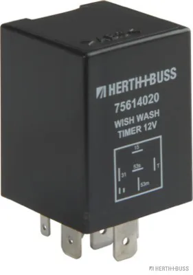 HERTH&BUSS Relais, Wisch-Wasch-Intervall, 10 A, 6 pins - 75614020