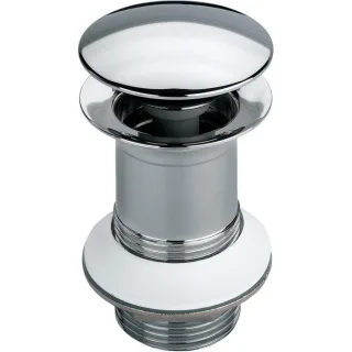 Viega Schaftventil 492564 Visign V1, G 1 1/4 x 63 x 75 mm, Messing verchromt