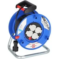 Brennenstuhl Garant Kabeltrommel 25 m H05VV-F 3G1,5 Stromkabel, Typ F (Schuko), (2500 cm)