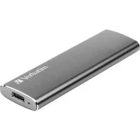 Verbatim Vx500 120GB externe SSD (120 GB) 0" 500 MB/S Lesegeschwindigkeit, 290 MB/S Schreibgeschwindigkeit