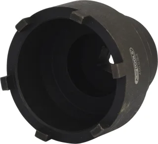 KS Tools 3/4" Nutmuttern-Schlüssel mit 6 Zapfen für Mercedes und MAN, 95-115mm - 450.0168