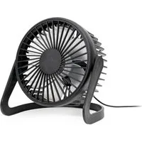 Platinet Tischventilator PTF322, 15 cm Durchmesser, USB Tischlüfter mit neigbarem Design