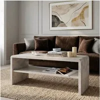 CARO-Möbel Lowboard LENNI, Couchtisch Lowboard Sofatisch 100 cm breit mit Farbauswahl