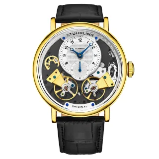 Gold und Schwarz Ares Automatik 43mm