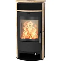 Fireplace Kaminofen »Parma Sandstein«, Dauerbrand geprüft, Lieferung bis ins Wohnzimmer, 6,3 kW, Dauerbrand, geprüft, für Anthrazit Nuss 3 geeignet, Exklusiv