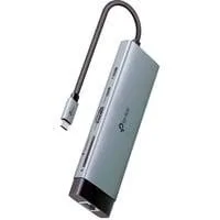 UH9120C USB-C 9-Port Hub, Dockingstation grau/schwarz