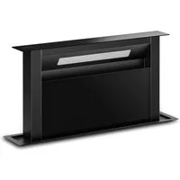 Klarstein Deckenhaube Velaire Serie Velaire Downdraft Kochfeldabzug 60 cm 853 m³/h Umluft Touch Velaire, Tischabzug Kochfeldhaube versenkbar Abluft Aktivkohle mit LED