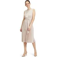 Betty&Co Midikleid Damen mit Plissee Plissee