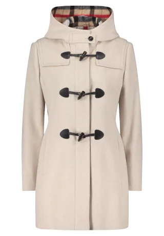 Gil Bret - Dufflecoat beige melange - Gr. - 44