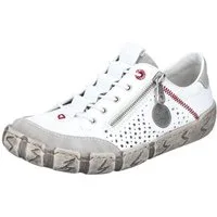 Rieker Slip-On Sneaker mit Sohle im Used-Look, Freizeitschuh, Halbschuh, Schlupfschuh