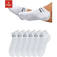 Venice Beach Sneakersocken Damen Kinder Sportsocken, Laufsocken, Kurzsocken (Packung, 6-Paar, Gr. 31-34 bis 39-42) perfekte Passform durch LYCRA-Anteil