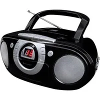 Soundmaster SCD5100WE tragbarer CD-Player Radiorecorder Kassettenrecorder AUX CD-Radiorecorder