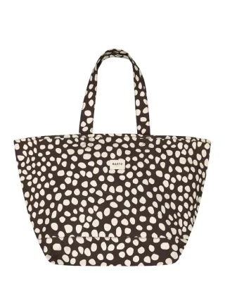 Barts - Große Baumwolltasche mit Aufdruck Braun - Gr. - OS