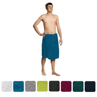 Lanudo? Herren Saunakilt Pure Line S/M T?rkis