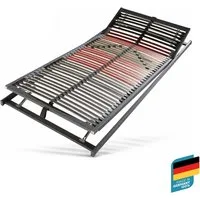 Lattenrost Tech Ultraflach KF, Beco, Kopfteil manuell verstellbar, Fußteil manuell verstellbar, 7 Liegezonen, geringe Bauhöhe