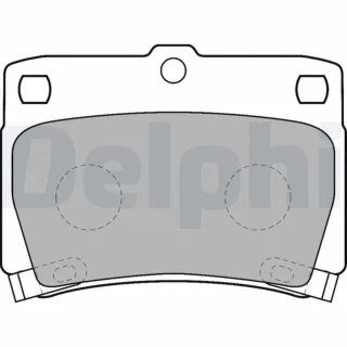 Delphi Bremsbel?ge hinten Mitsubishi Delica Galloper Pajero