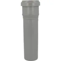 Valsir Ablaufrohr HT Rohr, mit einseitiger Steckmuffe und Gummidichtung, Ø 40 mm