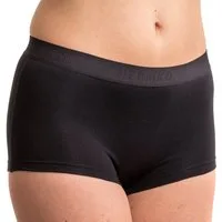 HERMKO Panty Shorties (Pack, 2er) Baumwolle/Elastan, bequemer Umschlagbund, höher geschnitten