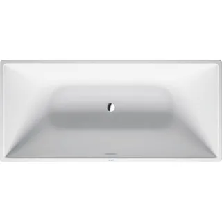 Duravit DuraSquare Badewanne 700460000000000 160 x 75 x 46 cm, freistehend, 2 Rückenschrägen, weiß