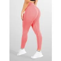 Smilodox Leggings Amaze Pro mit Scrunch-Effekt, High Waist V-Shape Sport & Yogahose Seamless Push Up Booty Fitnesshose Blickdicht Yoga Gym Figurformend