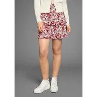 Laura Scott Jerseyrock in Stufenform mit sommerlichem Blumenprint