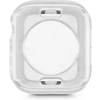 Hama Smartwatch-Hülle Schutzhülle für Apple Watch 4, Apple Watch 5 und Apple Watch 6, Apple Watch SE 1. Gen. und SE 2. Gen., 40 mm, Transparent, langlebig