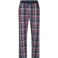 Phil & Co. Schlafhose Herren-Hose kariert, lang Single-Jersey Karo
