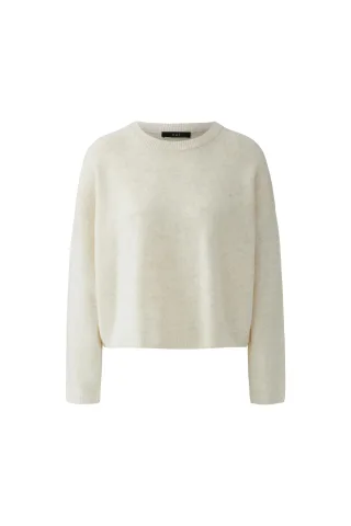 Oui - NILA Pullover offwhite - Gr. - 38