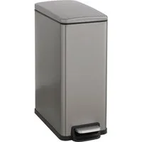 OTTO home Mülleimer Joonah, Soft Close, schmal und kompakt, Nischen-Mülleimer, Treteimer, Kosmetikeimer mit Deckel