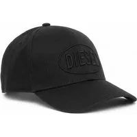 Diesel Baseball Cap mit Logo-Stickerei - NEW-CAP-D Druckknopfverschluss