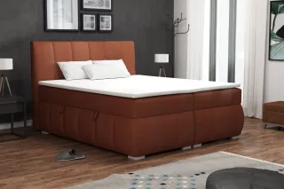 Boxspringbett Schlafzimmerbett VINCENZA 180x200cm inkl.Bettkasten