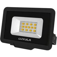 LUXULA LED Flutlichtstrahler LED-Fluter, 10 W, warm- & neutralweiß, 1000 lm, schwarz, IP65, LED fest integriert, warmweiß, neutralweiß