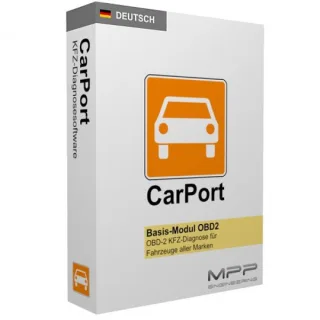 Original CARPORT STARTER EDITION OBD 2 OBD2 Diagnose Software in DEUTSCH / ENGLISCH (Lizenzschlüssel)