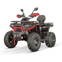 Smarty Elektro-Kinderquad 230cc maxi Quad Tricia CVT RS10 Platin inkl. Seilwinde