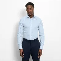 OLYMP Langarmhemd No 6 six super slim, Kentkragen, Businesshemd