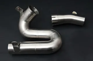 Bodis Vorschalldämpfer Ersatzrohr TITAN Bodis Triobolico MV Agusta F3 /Brutale 675/800 Bj.2012-2016