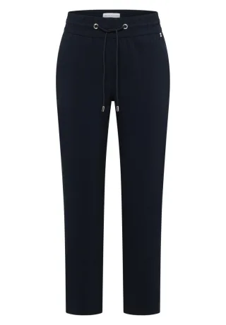 CECIL - Mid Waist Slim Leg Hose im Casual Fit blau - Gr. - 26