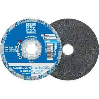 PFERD TOOLS COMBICLICK verpresste Vliesronde CC PNER Mittelweich - 42002096