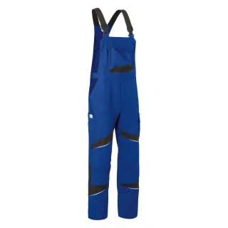 KÜBLER ACTIVIQ cotton+ Latzhose HIGH PSA 2 kornblumenblau/schwarz 46 - 3255 3421-4699-46