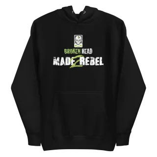 Broken Head Hoodie Made2Rebel