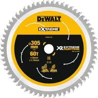 Kreissägeblatt XR EXTREME RUNTIME DT99575, Ø 305mm, 60Z Bohrung 30mm, für Akku-Paneelsägen
