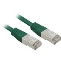 Patchkabel RJ45 Cat.5e FTP grün, 10 Meter, Retail