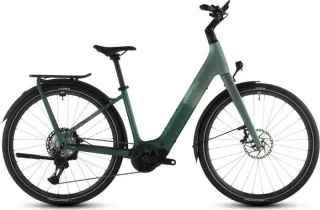 Cube Kathmandu Hybrid C:62 SLT 400X Wh E-Bike Easy Entry 28" seafoam'n'chrome 54 cm | Dienstrad-Leasing möglich